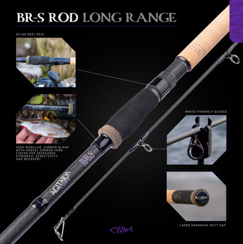 Wychwood Agitator BR-S Long Range 12ft Rods - Deadbait Rods - Anglers World