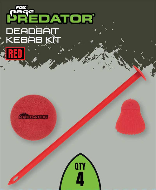 Fox Rage Predator Deadbait Kebab Kit - Pike Poppers - Anglers World