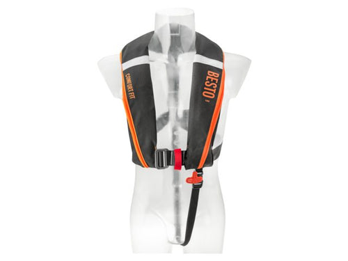 Besto Comfort Fit 180N Automatic Lifesaver Jacket + Harness - Life Jackets - Anglers World