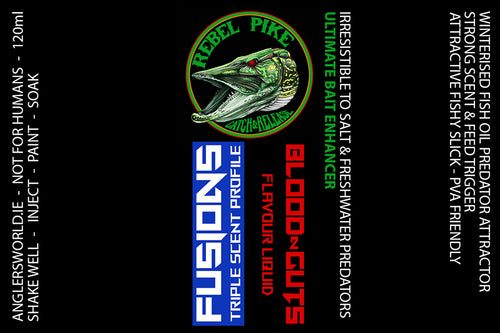 Rebel Pike Blood n Gutz Fish Oil Predator Attractor 120ml