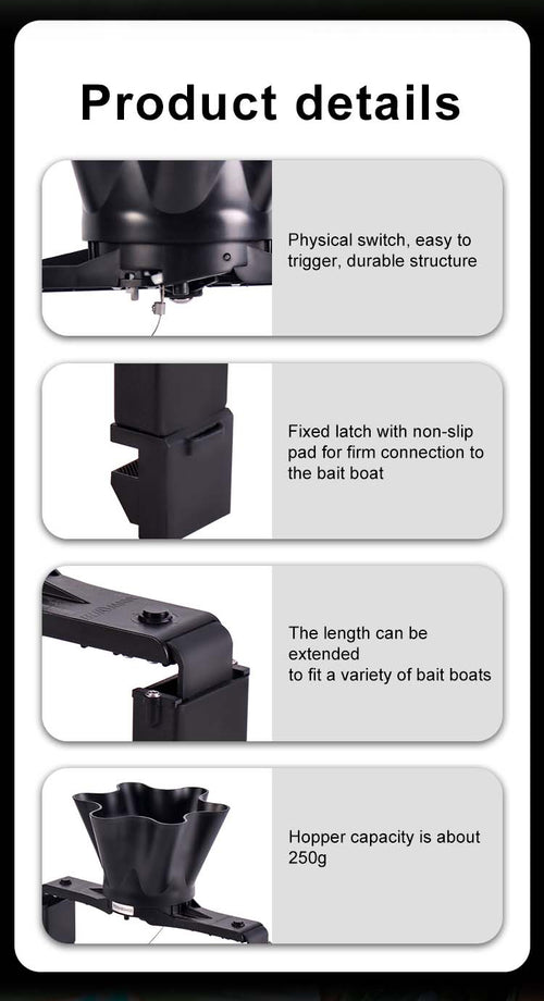 Boatman Bait Spreader for Bait Boats - Bait Spreader - Anglers World