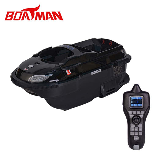 Boatman Vulcan V2 GPS Black - Bait Boats - Anglers World