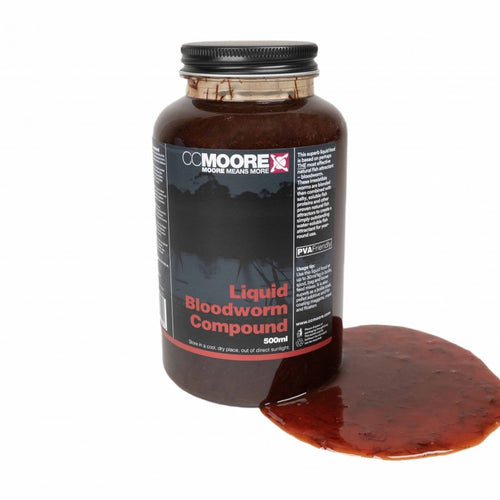 CC Moore Liquid Bloodworm Compound 500ml - Liquid Attractors - Anglers World