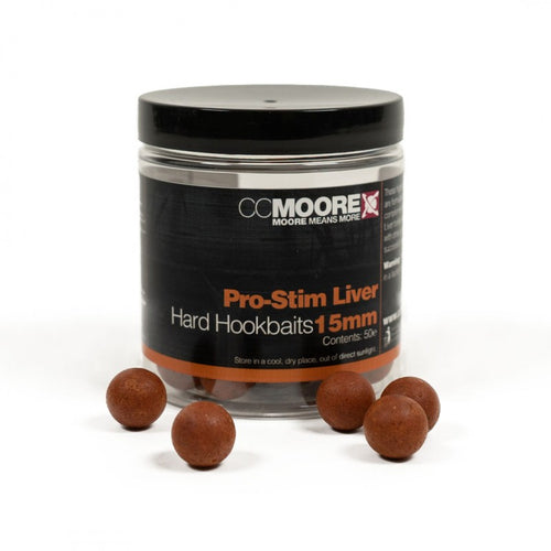 CC Moore Pro Stim Liver Hard Hookbaits - Hookers - Anglers World