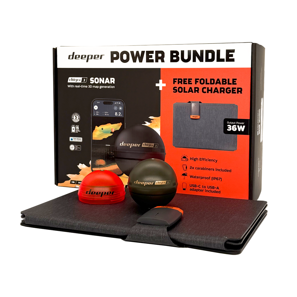 Deeper Power Bundle Chirp+3 and Solar Panel