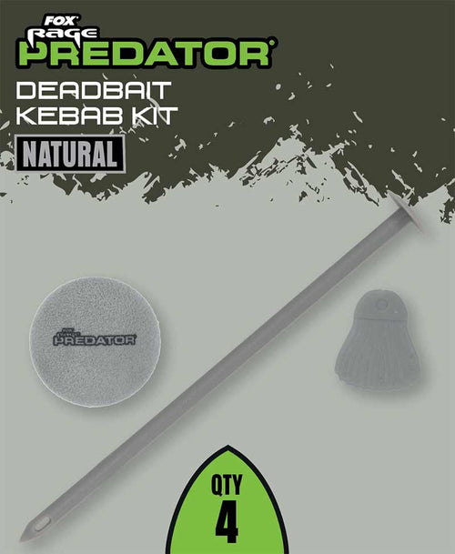 Fox Rage Predator Deadbait Kebab Kit - Pike Poppers - Anglers World