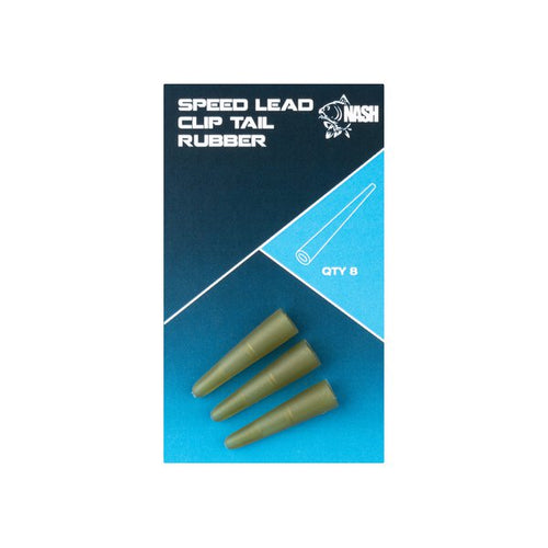 Nash Speed Lead Clip Tail Rubber - Carp Fishing Rig Bits