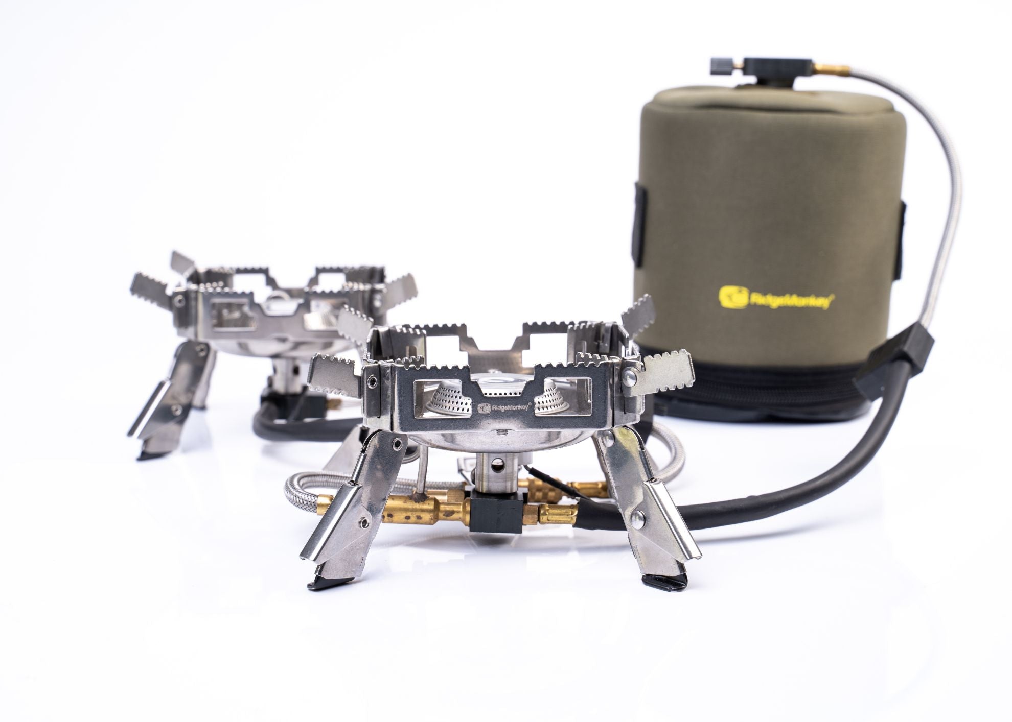RidgeMonkey Quad Connect Stove Pro Mini Full Kit