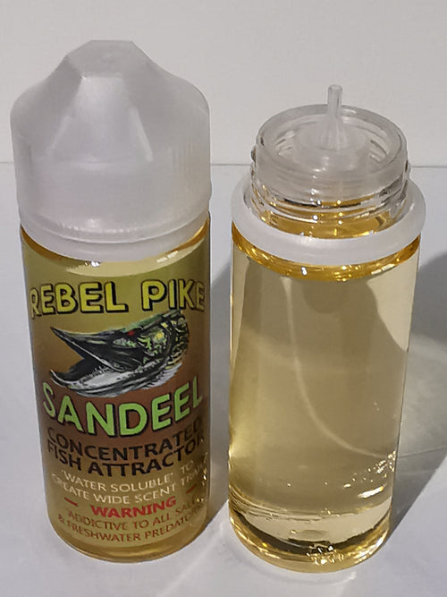 Rebel Pike Sandeel Concentrated Fish Attractant 120ml