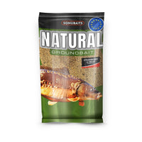 Sonubaits Natural Strawberry & Hemp Groundbait 1kg - Groundbaits - Anglers World