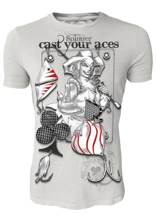 T-shirt SPINNER-CAST YOUR ACES - T-shirts - Anglers World