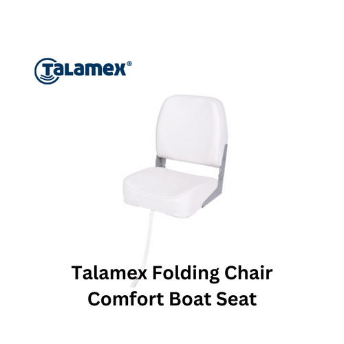 Talamex Folding Chair Comfort Boat Seat - Boat Seats - Anglers World