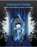 Boatman Vulcan V2 GPS Black Bait Boat - Bait Boats - Anglers World
