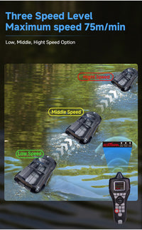 Boatman Vulcan V2 Sonar Black - Bait Boats - Anglers World