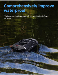 Boatman Vulcan V2 Sonar Black - Bait Boats - Anglers World