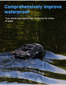 Boatman Vulcan V2 GPS Black Bait Boat - Bait Boats - Anglers World