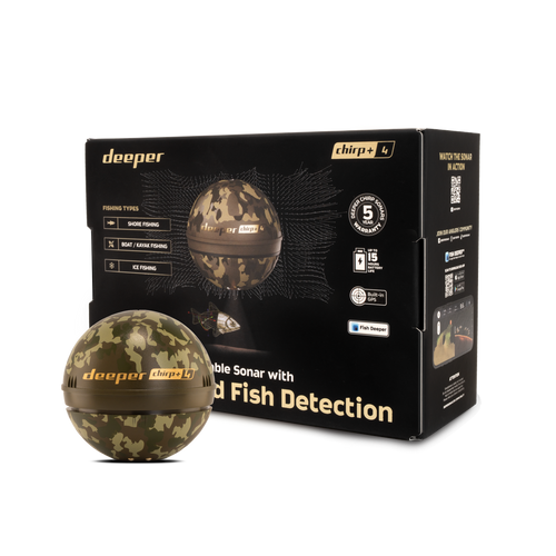 Deeper Smart Sonar CHIRP+ 4 - Castable Sonar - Anglers World