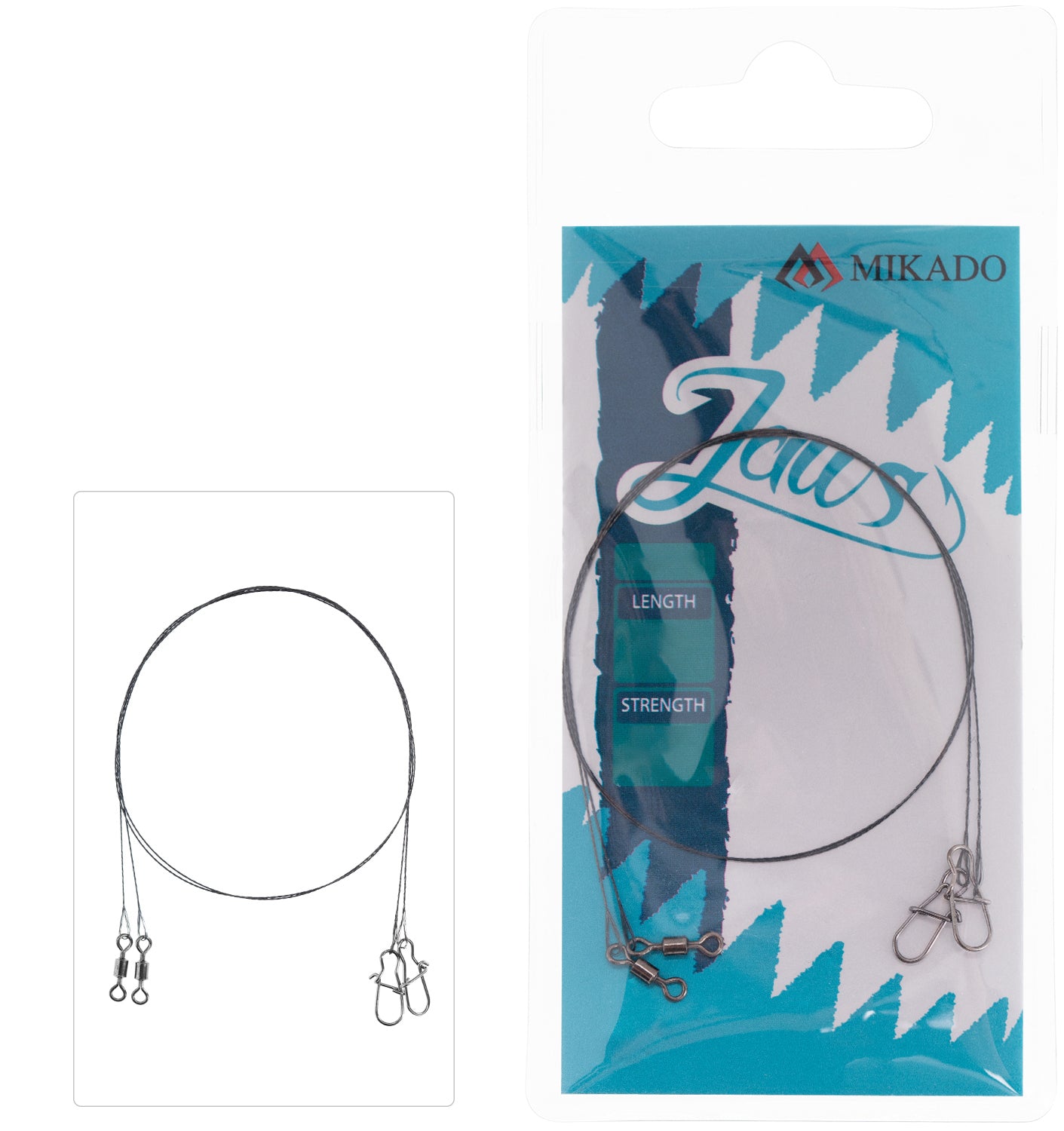 Mikado Jaws Tungsten Leader