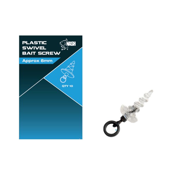 Nash Plastic Swivel Bait Screw - Fishing Bait Screw