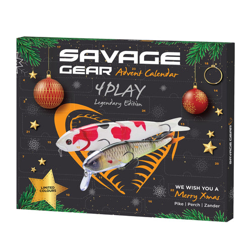 Savage Gear 4Play Legendary Edition Advent Calendar 2026 gift box
