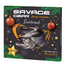 Savage Gear Seatrout Advent Calendar 2026 gift box with limited colours