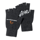 Savage Gear Knitted Half Finger Gloves - Fishing Gloves