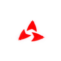 Skeater Bait Fins UV Red – 10 Pack