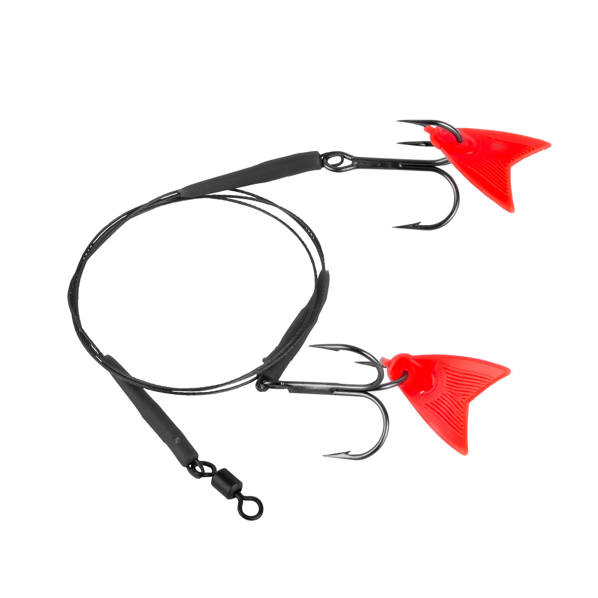 Skeater Deadbait Pike Trace 7x7 Twin Treble – Barbed