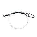 Skeater 0.80mm fluorocarbon pike leader with rolling swivel and Inter-Crosslock Snap