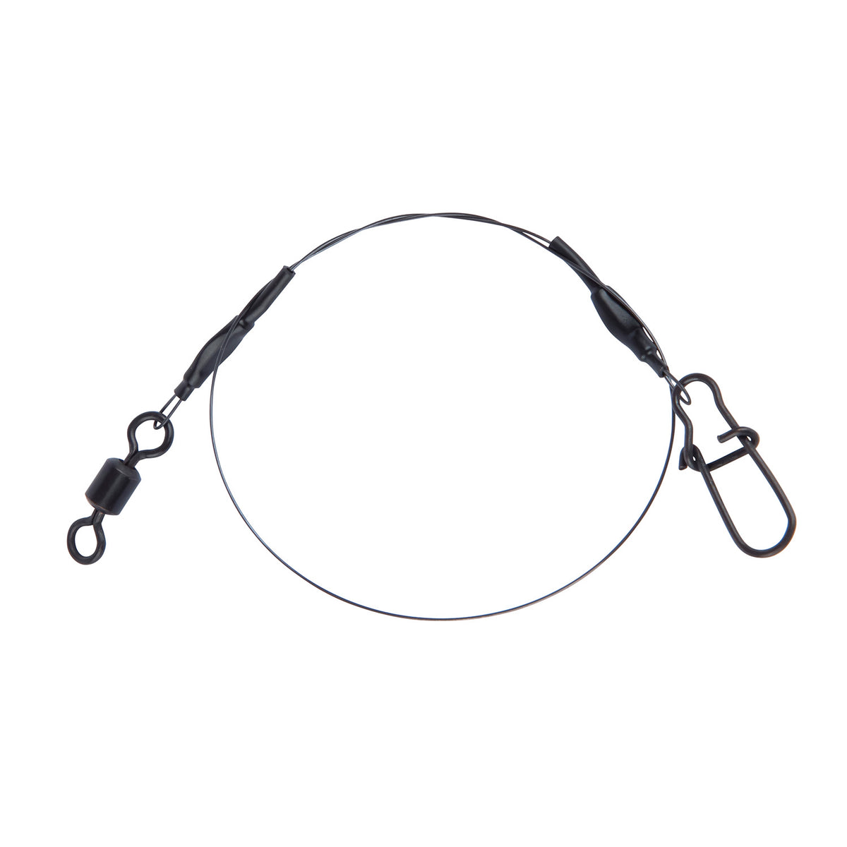 Skeater 30cm titanium pike leader with rolling swivel and Easy Snap