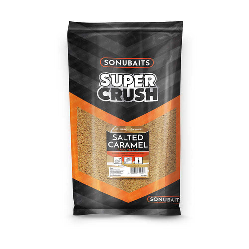 Sonubaits Super Crush Salted Caramel Groundbait - Fishing Bait