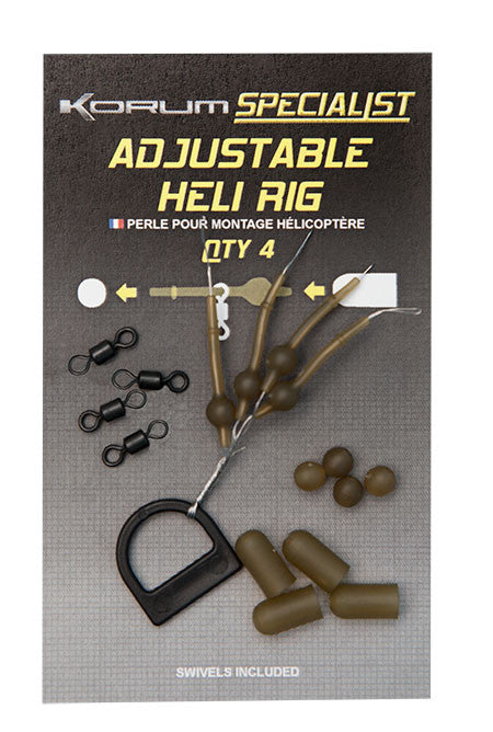 Korum Adjustable Heli-Rig - Coarse Rig Kits - Anglers World