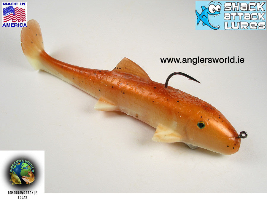Shack Attack Suzy Sucker Softbait - Red Copper - BLOWOUT SAVE 50%