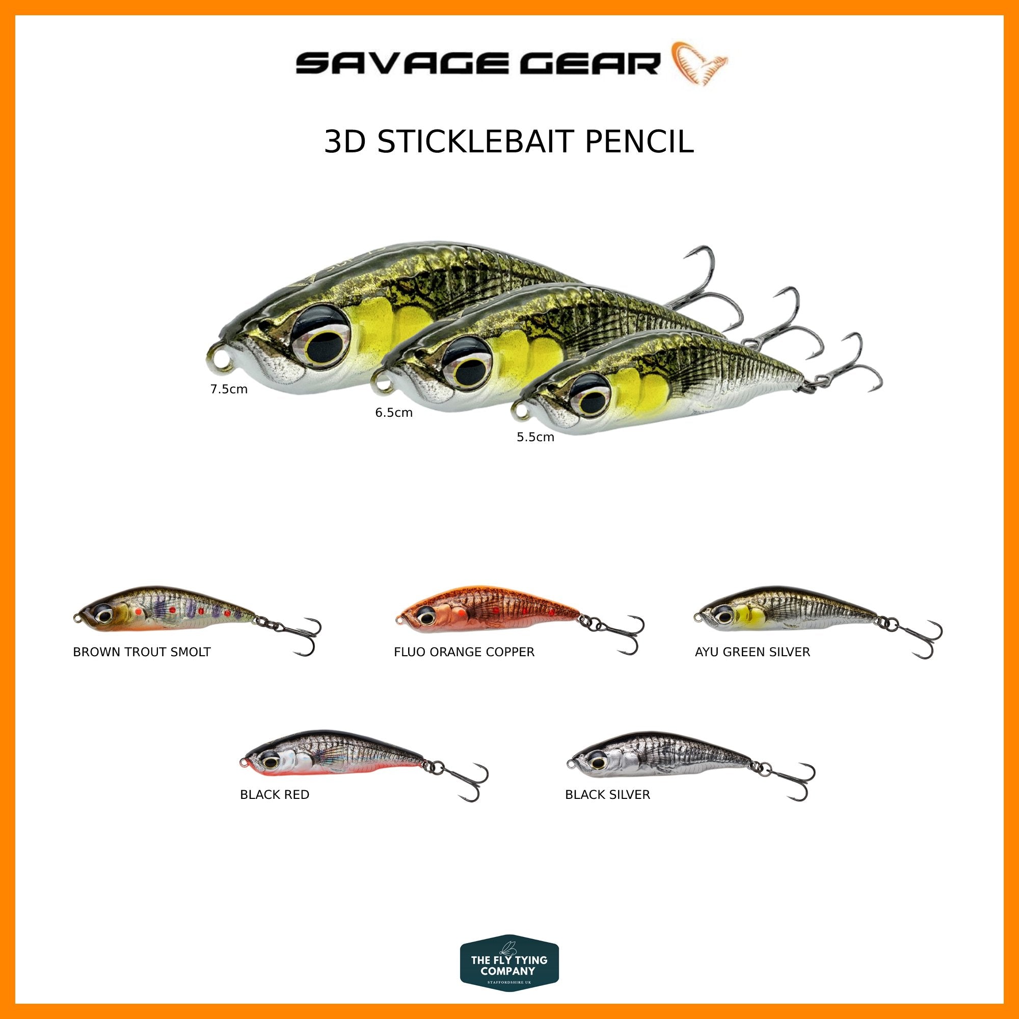 Savage Gear 3D Sticklebait Pencil