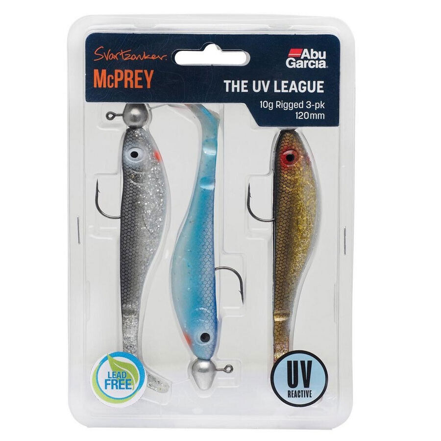 Abu Garcia Svartzonker McPrey Rigged Lures (3 pack)