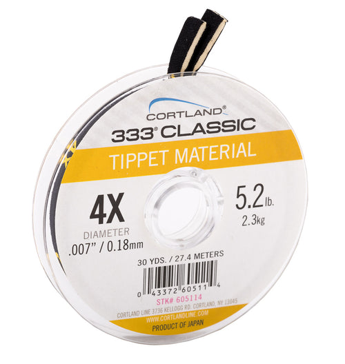 Cortland 333 Classic Tippet Material 30yds