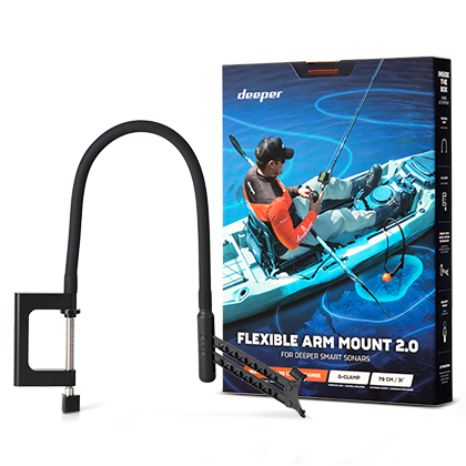 Deeper Flexible Arm Mount 2.0 - Fish Finder Mounts - Anglers World