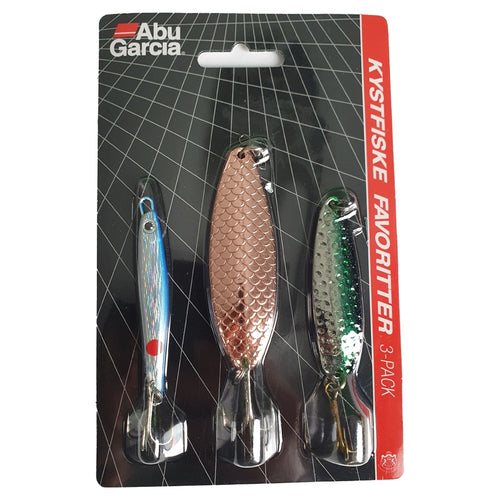Abu Garcia Kystfiske Lures 3 pack - Spoons - Anglers World