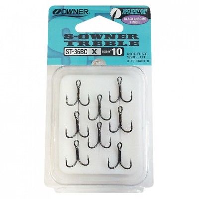 Owner ST36BC Treble Hooks - Treble Hooks - Anglers World