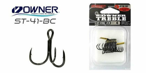 Owner ST-41BC Treble Hooks - Treble Hooks - Anglers World