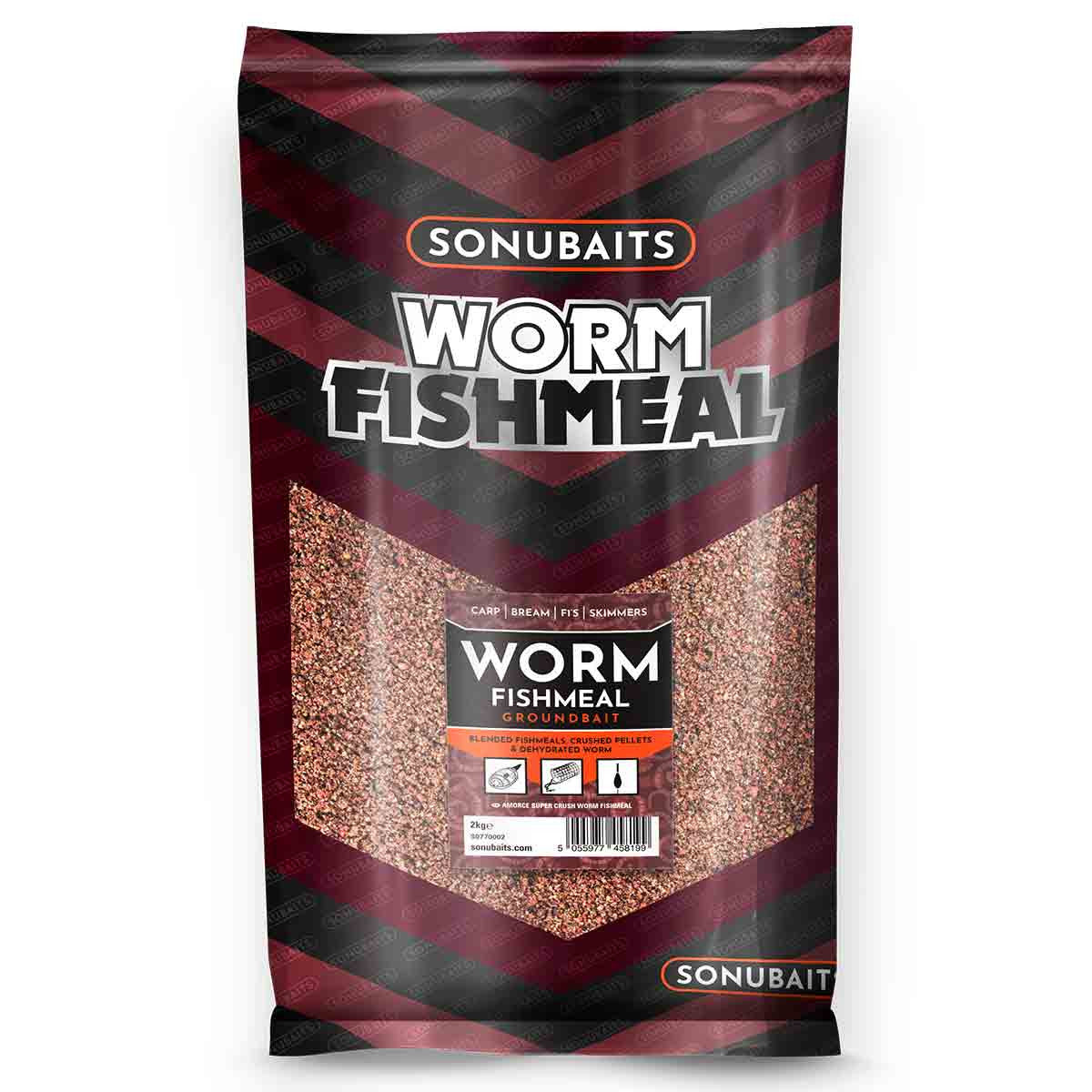 Sonubaits Worm Fishmeal Groundbait 2kg