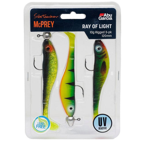Abu Garcia Svartzonker McPrey Rigged Lures (3 pack) - Soft Lures - Anglers World