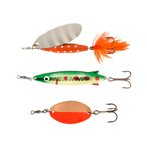 Abu Garcia Perch & Trout Favourites - 3 pack - Spoons & Spinners Mix - Anglers World
