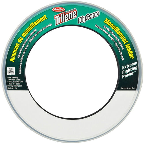 Berkley Trilene Big Game Mono Shock Leader Clear - Mono - Anglers World