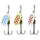 Mepps Comet Silver & Blue Dot Spinners