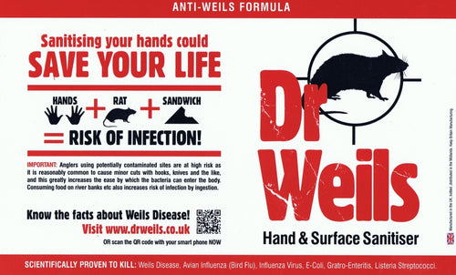 Dr. Weils Hand & Surface Sanitiser - Sanitisers - Anglers World