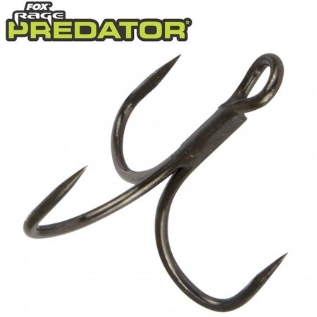 Fox Rage Predator Powerpoint X-Strong Trebles - Treble Hooks - Anglers World