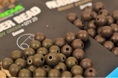 Korda Green Rubber Beads - Carp Beads - Anglers World