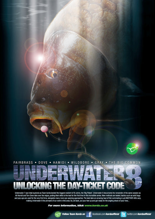 Korda Underwater 8 DVD - DVD's - Anglers World