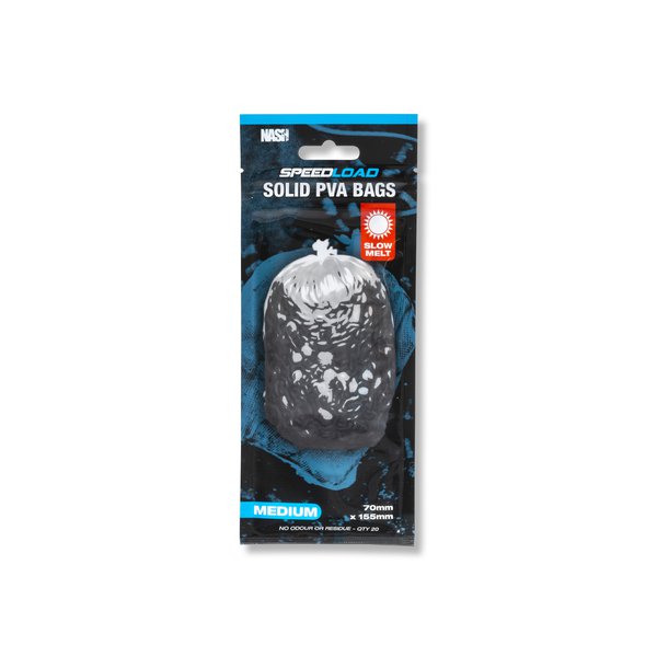 Nash Speedload Solid PVA Bags - Carp Fishing PVA Bags